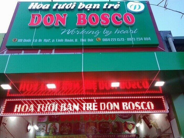 Don Bosco - địa chỉ shop hoa uy tín