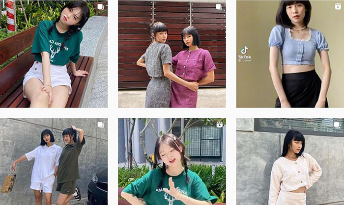 Cửa hàng online trên instagram bán quần áo chất lượng dành cho giới trẻ