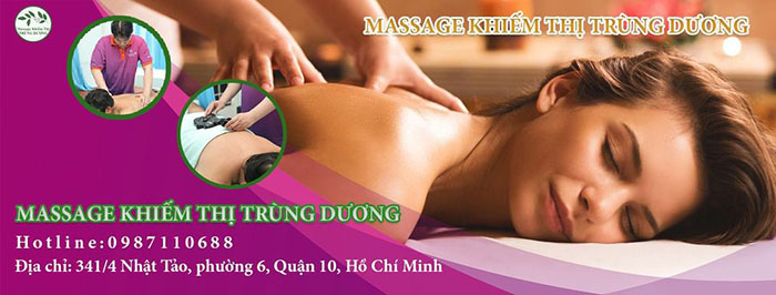 Địa chỉ massage khiếm thị ở Sài Gòn