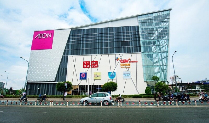 Các cửa hàng Aeon Mall Bình Tân
