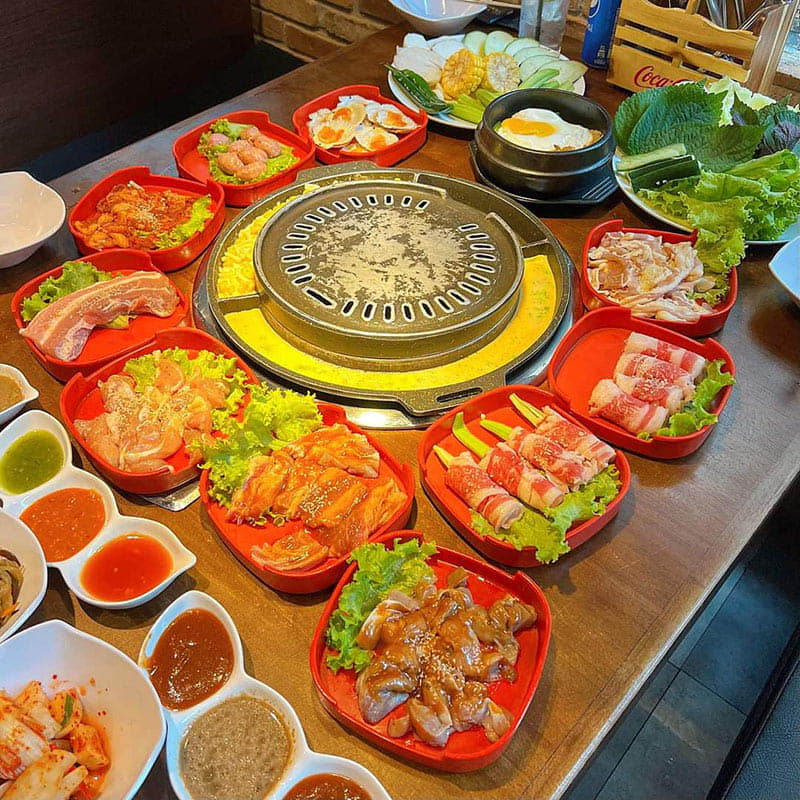 Quán buffet Korean Grill NowZone
