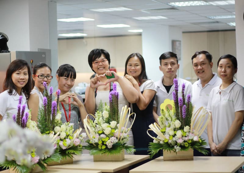 Việt Edu - Địa chỉ học cắm hoa ở TPHCM uy tín