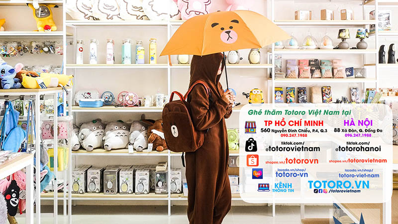 Shop bán móc khóa đẹp TPHCM nổi tiếng - Totoro Việt Nam