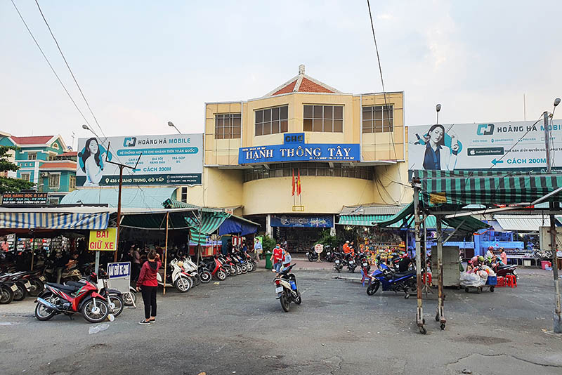 Chợ Hạnh Thông Tây - Khu chợ quen thuộc của người dân Sài Gòn